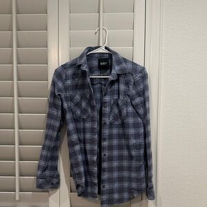 5.11 Tactical Blue Plaid Button Down Shirt